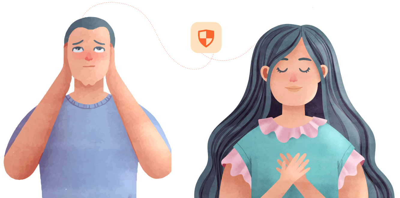 <h2 class="mainheadline qa"><span style="color: #fe906d;">Support </span>that feels <br /> human and stays close</h2>
